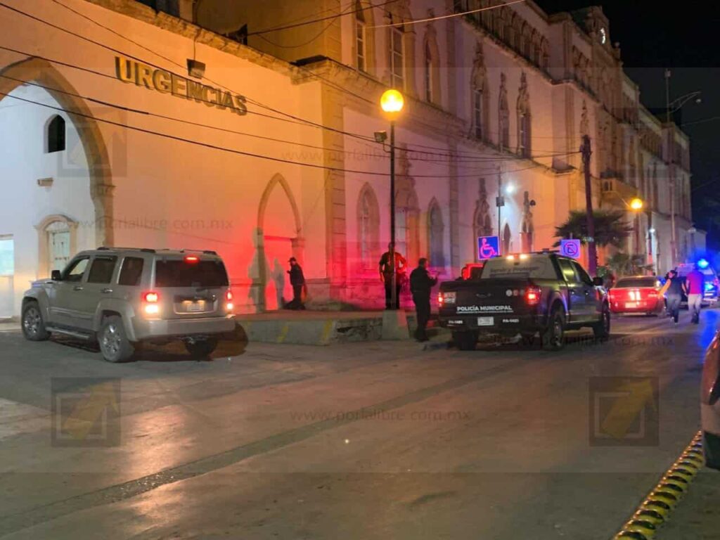 Hombre herido en ataque a tiros en colonia Tabalaopa es trasladado al hospital Central