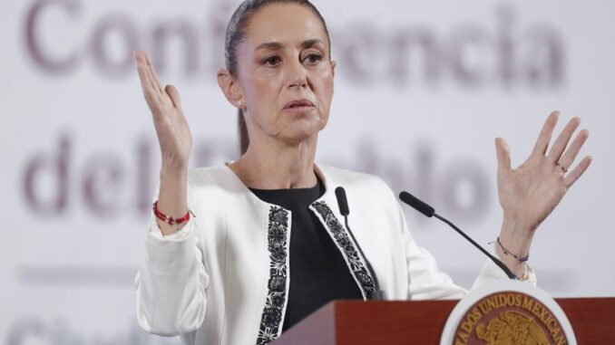 Sheinbaum descarta pronóstico de recesión de Fitch porque tiene «un plan»
