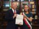Sheinbaum recibe cartas credenciales del embajador de EE.UU., Ronald Johnson