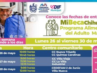 Comparte DIF Municipal lugares y fechas de entrega del apoyo alimentario PAAM