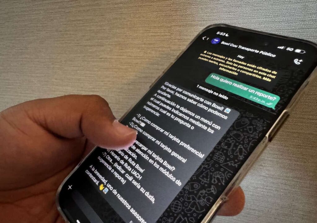 Conoce la línea de atención de WhatsApp del Bowí para reportes y/o consultas