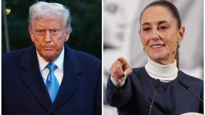 Sheinbaum y Trump vuelven a conversar por teléfono; esperan pronto llegar a acuerdos