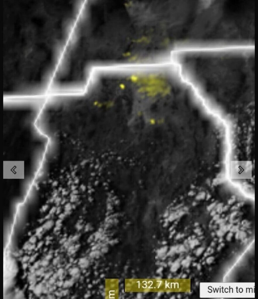 Emiten alerta por séptima tormenta de arena en el norte del estado