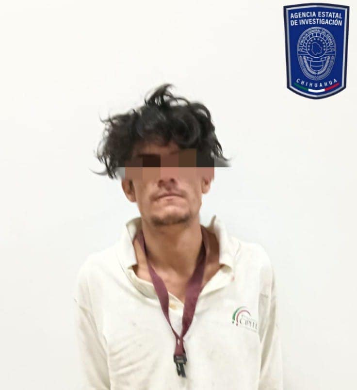Detenido en flagrancia por robo y daños a unidad oficial en Parral