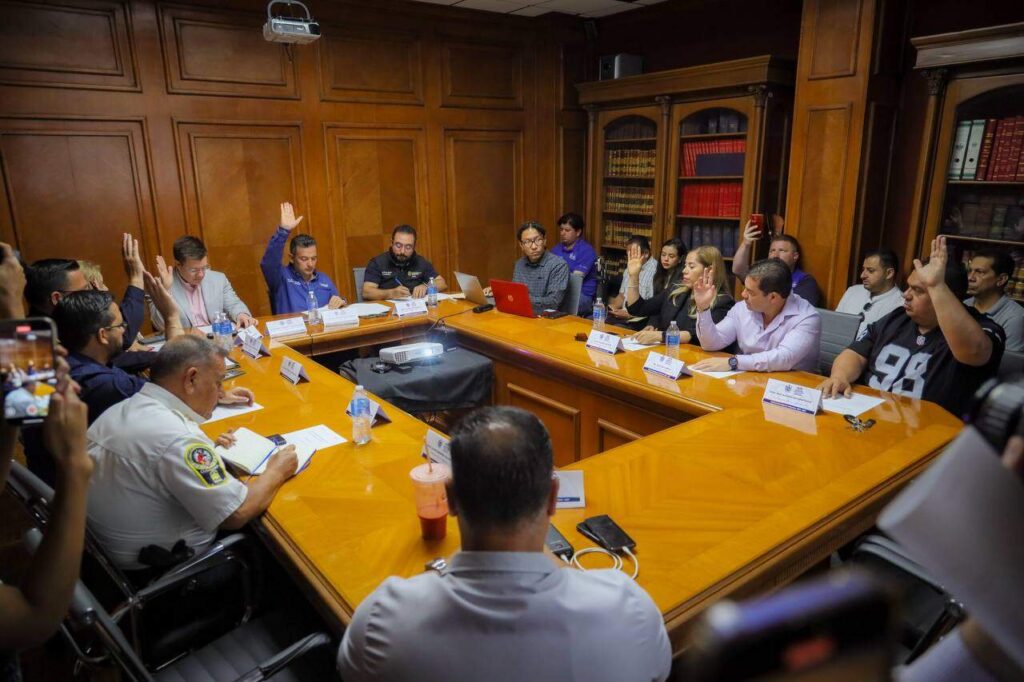 Realiza Consejo Municipal de Protección Civil declaratoria de emergencia y desastre de lluvias