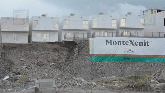 Declaran zona de alto riesgo 32 viviendas en fraccionamiento Monte Xenit