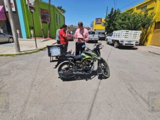 Motociclista resulta herido tras ser embestido por automóvil que circulaba en sentido contrario