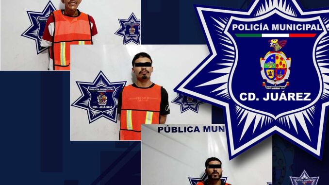 Detienen a tres prófugos de la justicia