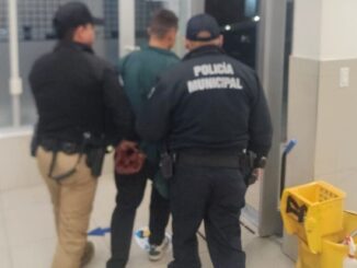 Detienen a masculino drogado por allanamiento a negocio