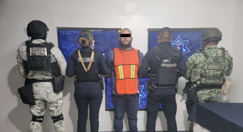 Lo arrestan con 200 mil pesos en cristal durante operativo conjunto