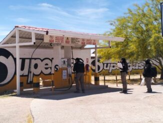 Apoya AEI a FGR en cateo y aseguran productos con hidrocarburos en gasera de Nuevo Casas Grandes