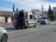 Repartidor de plataforma resulta lesionado en choque