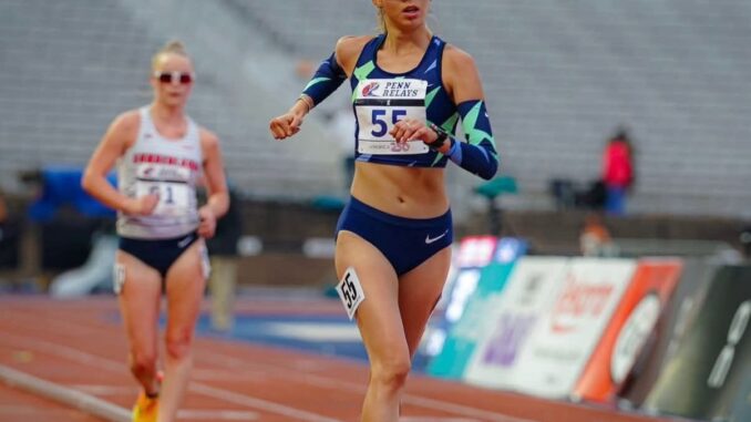 Siguen cosechando medallas integrantes de Meta Olímpica, Alegna González ganó oro en los Penn Relays de Philadelphia
