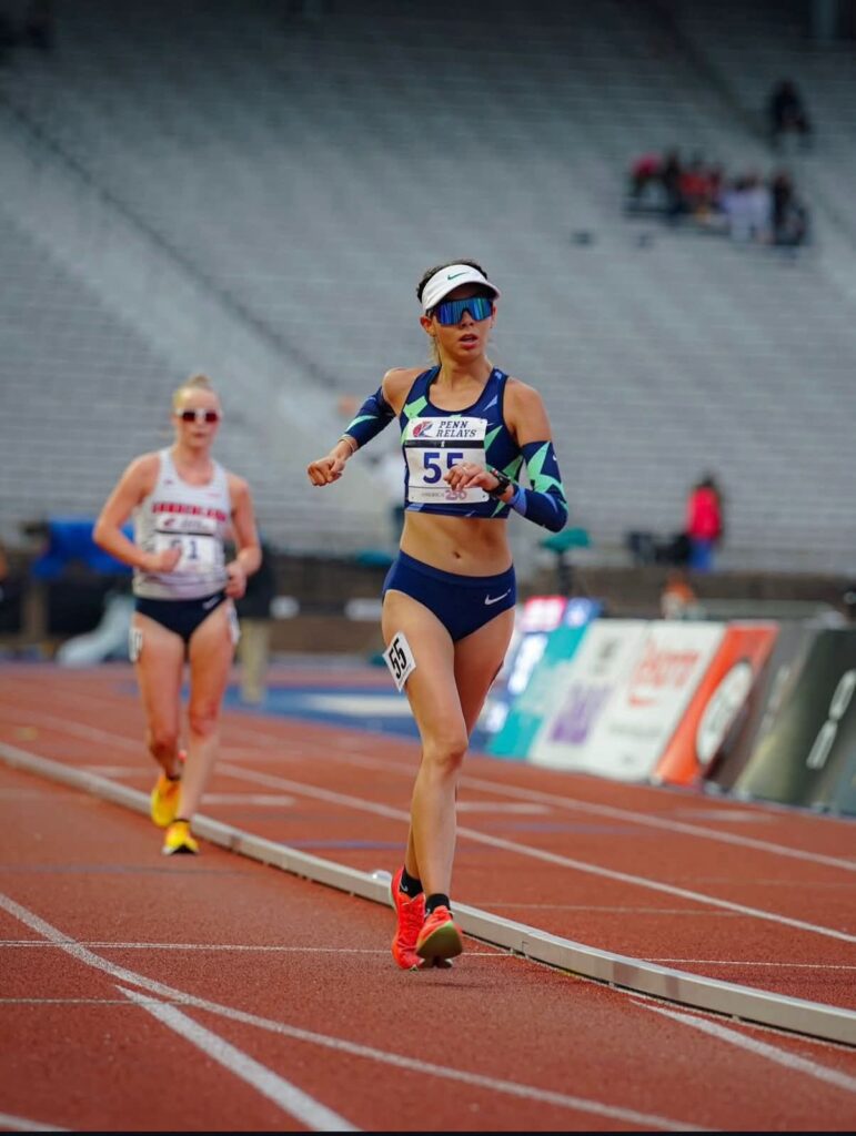 Siguen cosechando medallas integrantes de Meta Olímpica, Alegna González ganó oro en los Penn Relays de Philadelphia