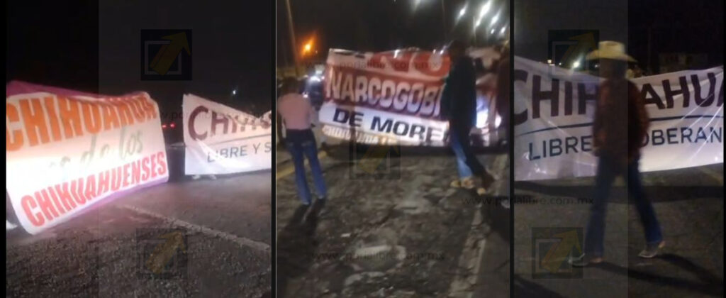 Productores y ciudadanos toman carreteras en Chihuahua previo a movilización política de Morena