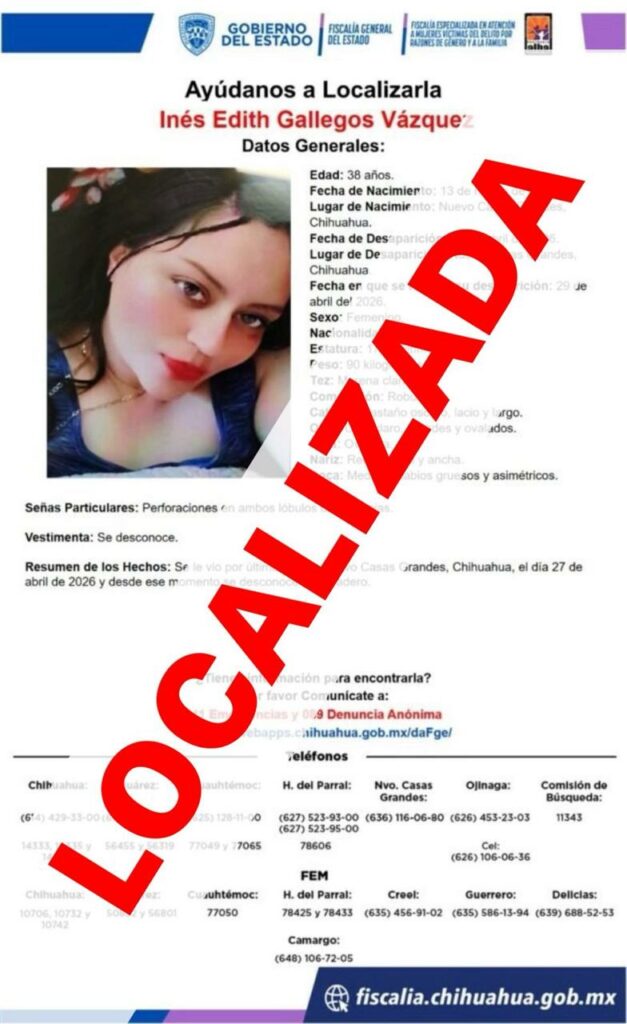 Localizan a dos personas con reporte de ausencia en NCG
