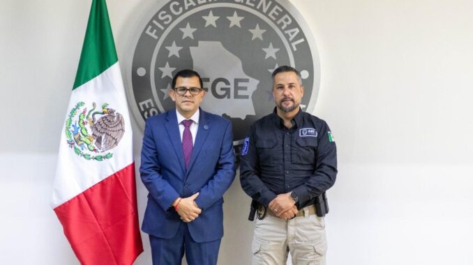 Presentan a Hermann Adrián Pérez Rico como encargado del Despacho de la Agencia Estatal de Investigación