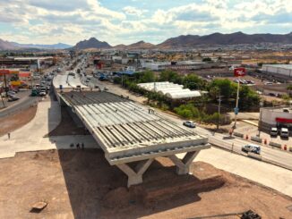  Continúa Municipio con construcción de paso superior en carretera Chihuahua-Aldama y Fuerza Aérea