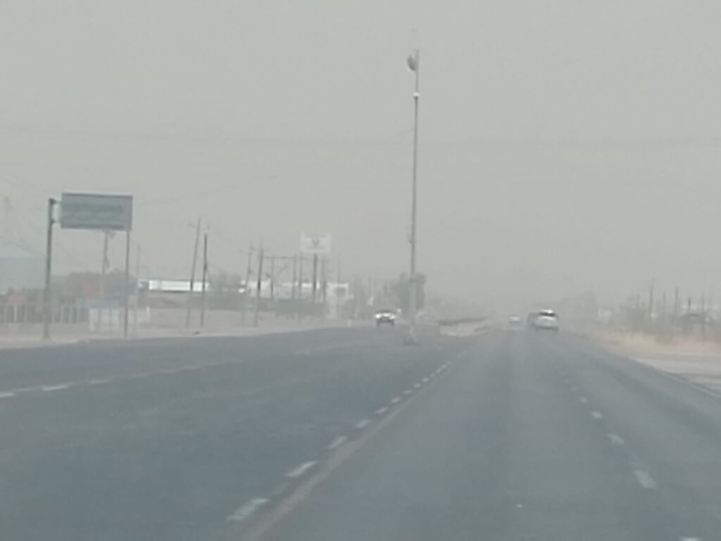 Efectos del frente frío 44 provocarán viento fuerte en el centro-sur de la entidad