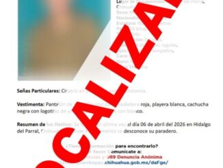 Localiza FGE en Balleza a menor de edad con reporte de ausencia en Parral