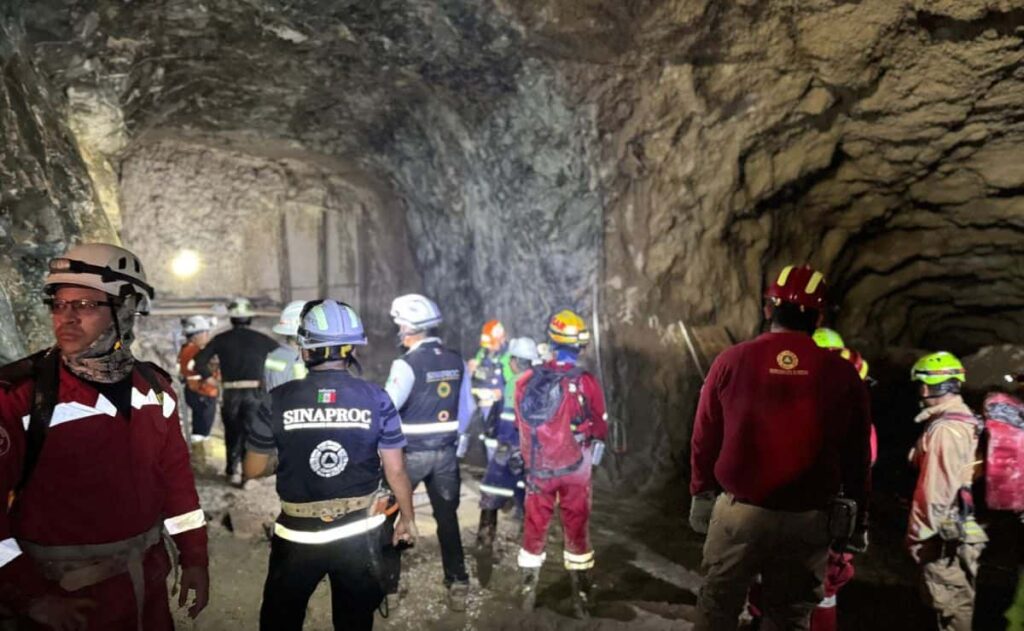 activan bomba para rescate de mineros