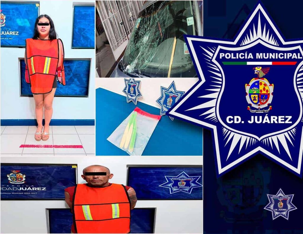 Detienen a dos por daños en propiedad ajena