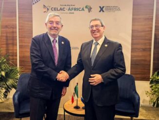 Canciller De la Fuente fortalece lazos diplomáticos en el Foro de Alto Nivel CELAC-África