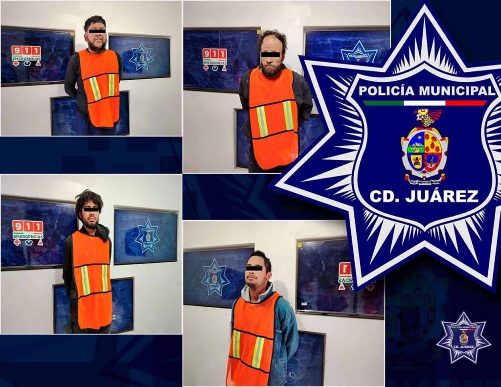 Capturan a cuatro personas con orden de aprehensión vigente en distintos sectores