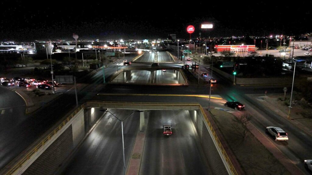 Emite Gobierno Municipal alerta vial por trabajos de mantenimiento en alumbrado público
