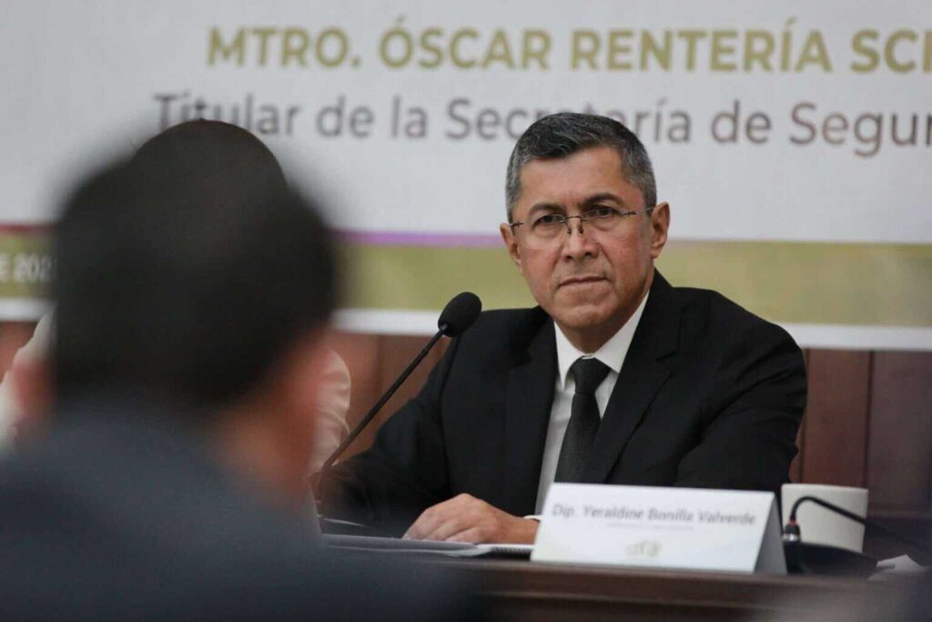 Renuncia Óscar Rentería como secretario de Seguridad de Sinaloa