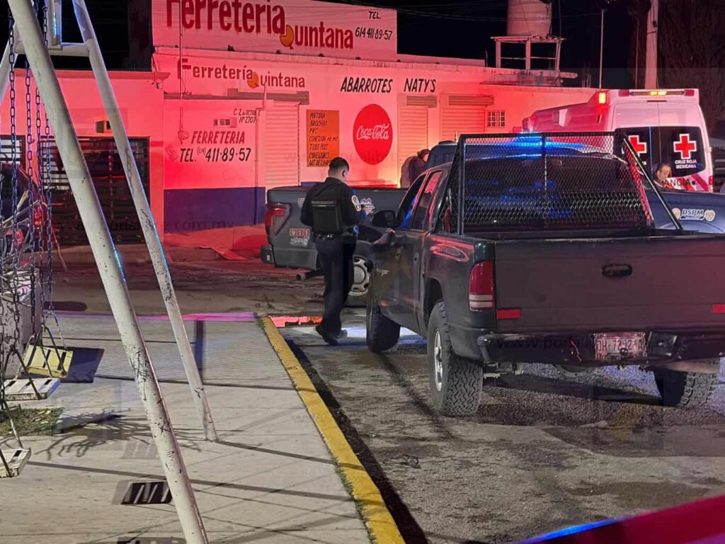 Atacan a balazos a joven en la colonia Martín López; queda herido