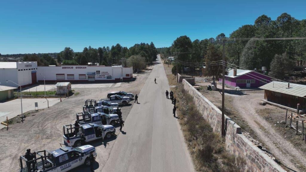 Mantienen presencia  policial en la Sierra; descartan Incidente violento en la región