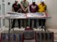 Aseguran a tres tras persecución y balazos en Aldama