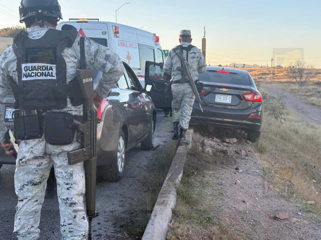Joven conductora se desvanece al volante y termina al borde de un barranco en la gaza de R. Almada