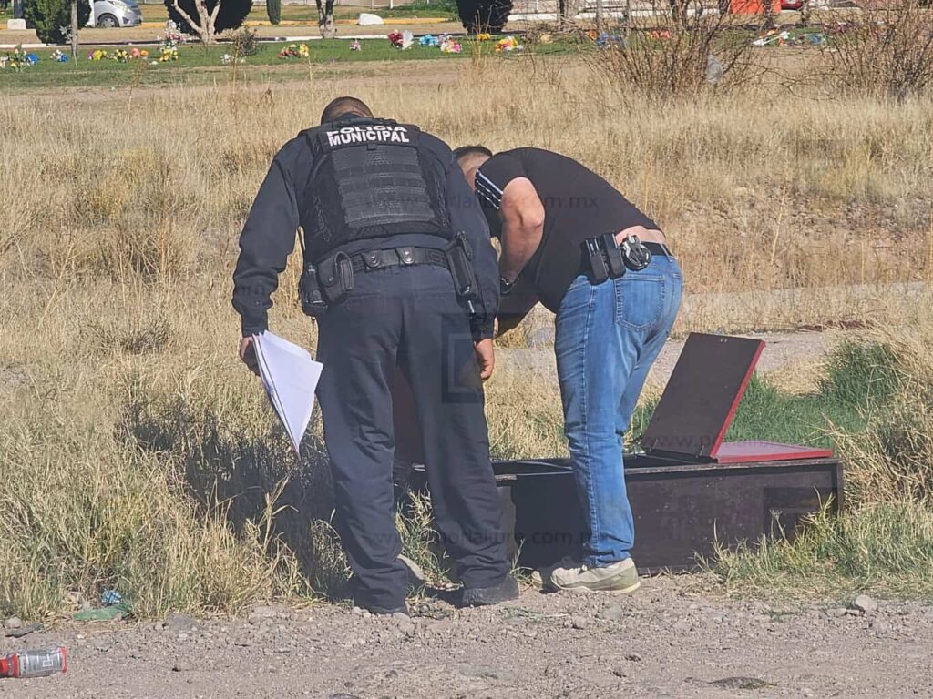Hallan detrás del Panteón San José un cadáver oculto en una cocineta abandonada