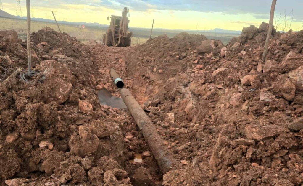 Apoyó Policía Municipal y Bomberos en incidente con un ducto de gas en Ojo Laguna