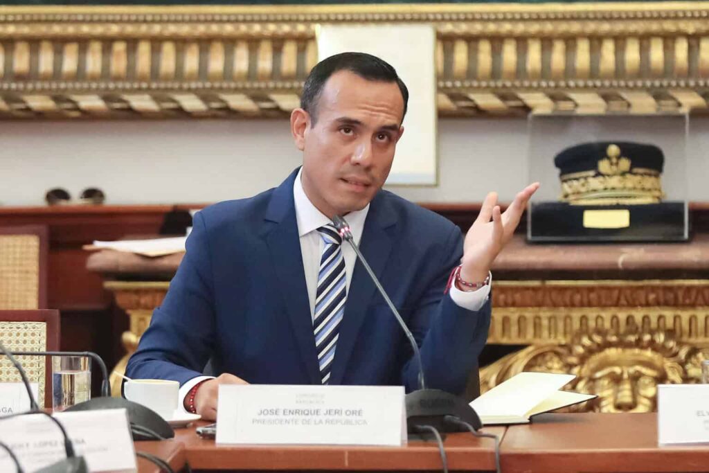 José Jerí, al borde de engrosar la lista de presidentes destituidos en Perú