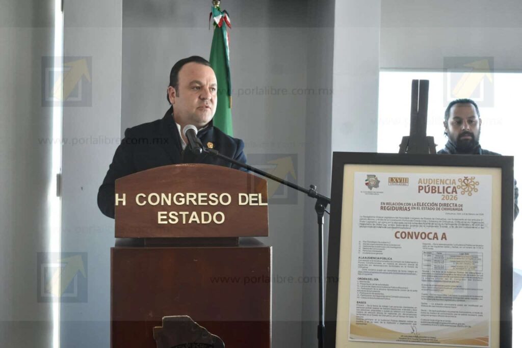 Convocan a Audiencias Públicas sobre elección directa de regidurías